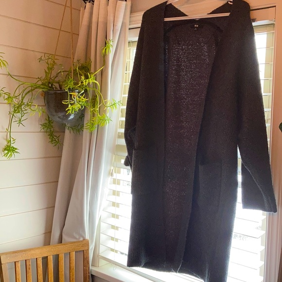 Uniqlo oversized sweater coat - Picture 1 of 7